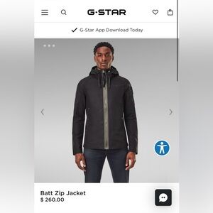 G-STAR men’s black jacket SOLD OUT ONLINE